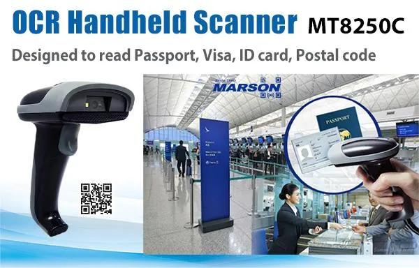 茂森新產品MT8250C OCR 手持掃描器